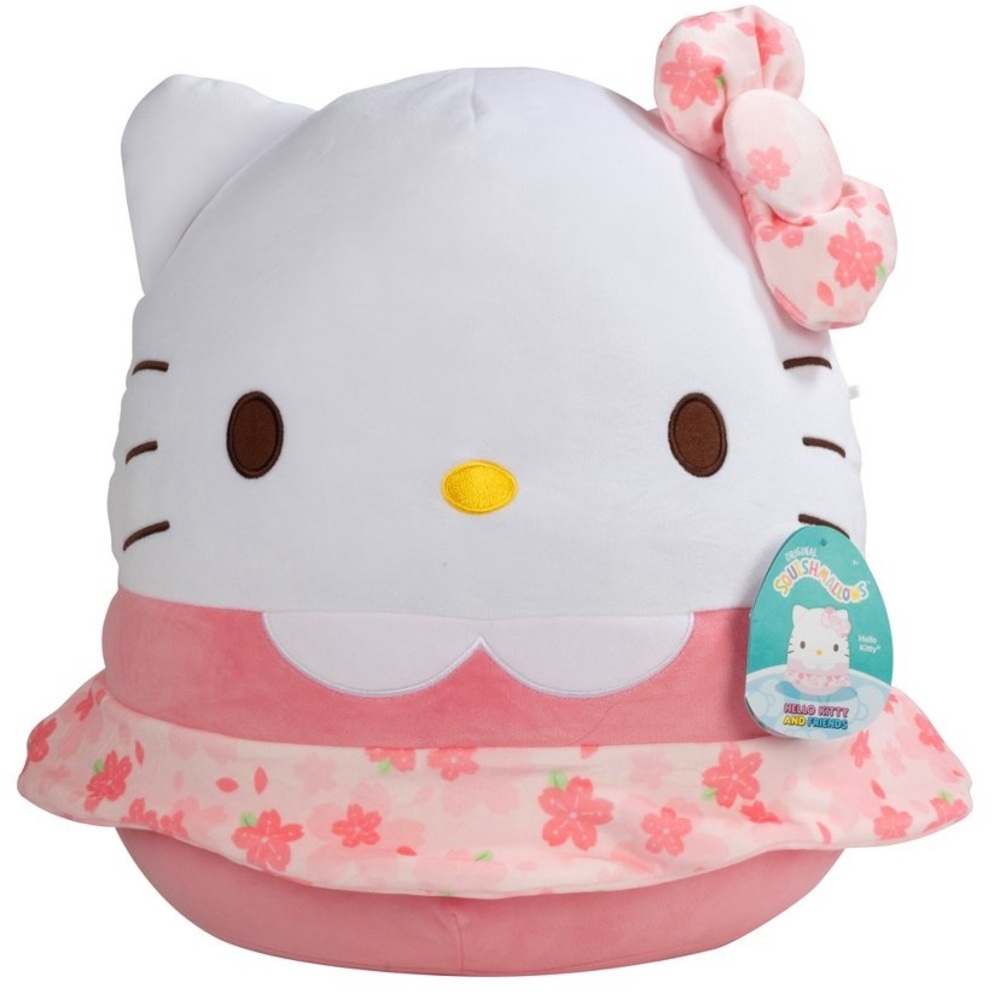 Squishmallows, Sanrio Hello Kitty & Friends Sakura Spring Squad Hello Kitty
